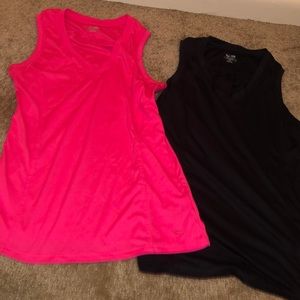 Two athletic shirts